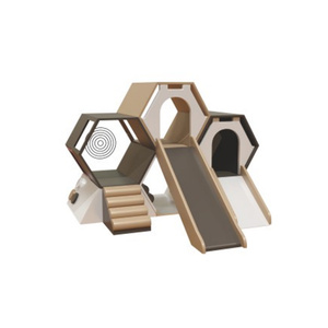 Populaire bébé intérieur équipement de jeu doux avec <span class=keywords><strong>piscine</strong></span> à balles - Product Image 4