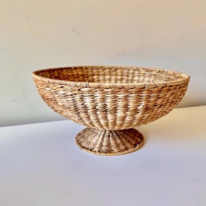 Grand bol tissé à partir de jacinthe d'eau Décoration de présentation de repas naturels Produits vietnamiens en gros écologiques - Product Image 2