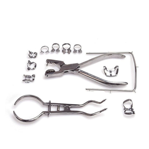 Kit profesional de abrazaderas de presa de goma de 31 piezas para técnicas de aislamiento dental seguras y confiables - Product Image 2