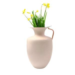 Irregular Shaped Gold Metal Flower <b>Vases</b> with Shiny Finished Tabletop Decor for Home Living Room Office Hotel Decoration Use - Product Image 6