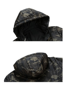 Chaqueta Bomber con Capucha y Cuello Alto Ecológica OEM, Fabricada con Tela Cómoda, Sensación Ligera, Corte Moderno, Moda Urbana - Product Image 5