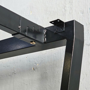 Système de base de table au design minimaliste en 2 pièces Trapez Concept 1200x1200mm Modèle d'assemblage HCTC012 - Product Image 5