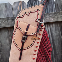 Western Cowboy Youth Chaps en cuir de vachette véritable New Fringe Style Horse Riding and Bull Riding Pants