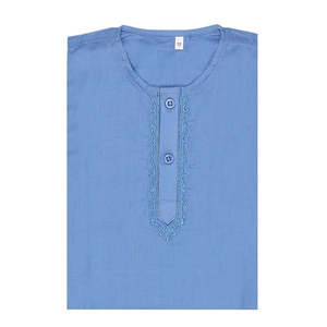 ชุดเสื้อผ้าเด็กแรกเกิดแบบชัลวาร์ คามีซ - สีฟ้า - Product Image 2