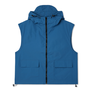 Chaleco cortavientos personalizado para hombre, ultraligero, sin mangas, ideal para senderismo, correr, gimnasio y uso casual. Fabricante en Pakistán. - Product Image 1