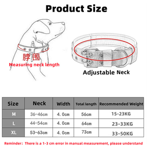 <span class=keywords><strong>Collar</strong></span> de perro táctico para perros medianos y grandes Collares de nailon de entrenamiento ajustables Popular para paseos Productos para mascotas - Product Image 5