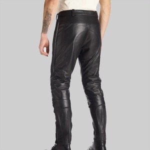 Personalizada de cuero pent Hombres Peso pesado pent cuero Tallas grandes Streetwear Logotipo personalizado Hombres pent Factory - Product Image 3