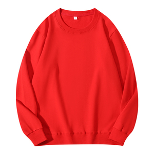 Wholesale Custom Logo Sweatshirts Cotton Crewneck Sweatshirts Women Plain Blank Women's Plus Size Clothing Sweatshirts - Product Image 2