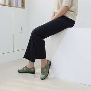 Jshoe รองเท้าลำลองสำหรับผู้หญิง, รองเท้าที่มีรีวิวออนไลน์ดีที่สุดสินค้าที่ต้องมีรองเท้าแตะหนังวัวส้นแบน - Product Image 3