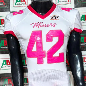 Maillot de football américain maillot de fan parent sublimation broderie grande taille support personnalisé Fabricant d'usine Pakistan - Product Image 1