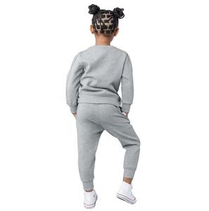 ชุดวอร์มและชุดจ็อกเกอร์ผ้าฝ้ายสำหรับเด็กเสื้อผ้าลำลองปรับแต่งได้สำหรับฤดูหนาว - Product Image 3