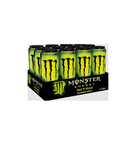 Bebida Energética Monsters Nitro, 12 Latas de 500ml, con L-Carnitina y Vitaminas B, Textura Suave Similar al Champaña, Pedido al por Mayor - Product Image 2