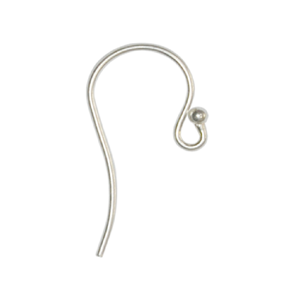 Venta al por mayor de plata de ley Lisa Earwire Sterling Silver Beauty Ear Hooks Pendientes Hallazgos para la fabricación de joyas DIY - Product Image 6