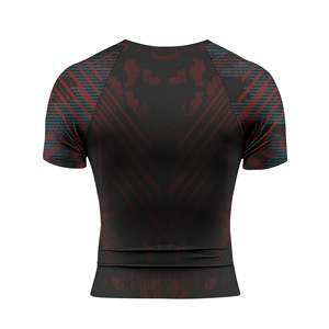 Rash Guards For Men Sportswear Customized Logo Printing Solid Rash Guards Breathable Lightweight Quickdry Rash Guards - Product Image 5