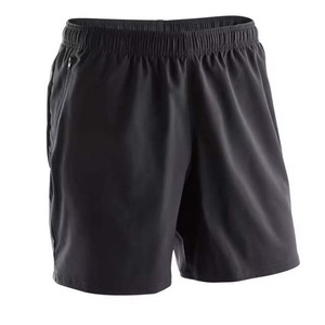 เครื่องแต่งกายแนวสตรีทแบบลำลองของผู้ชายกางเกงขาสั้นผ้าคอตตอน100% เอวสูงชุดกีฬาสีดำสำหรับฤดูร้อน - Product Image 1