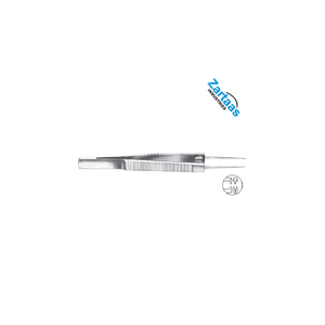 Mod de acero inoxidable de alta calidad. Fórceps de IRIS de Bonn 1x2 dientes 7cm Instrumentos quirúrgicos Fabricante y exportador - Product Image 2