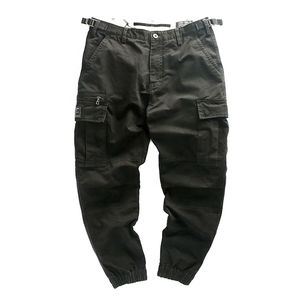 Pantalones Cargo de Moda para Hombre, Ligeros, de Lona, Casuales, a la Moda, Color Personalizado OEM, Cintura Elástica, Anti-Pilling, al por Mayor - Product Image 2