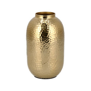 แจกันดอกไม้โลหะเงาชุดแจกันดอกไม้3ชิ้นสำหรับตกแต่งโต๊ะในห้องนั่งเล่นบ้าน - Product Image 4