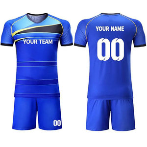 เสื้อฟุตบอลสำหรับผู้ชายพิมพ์ลายใส่ได้ทั้งชายและหญิงเสื้อใส่ได้เฉพาะชุดกีฬาสำหรับฝึกซ้อมฟุตบอลพร้อมชื่อและโลโก้ - Product Image 2