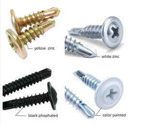 8 unidades de accionamiento LOX 2 de 1-5/8 pulgadas # 8 tornillos de cabeza plana con rosca fina, color gris (caja de 6 x 4000 unidades = 24 000 tornillos) GHS8158LG - Product Image 2