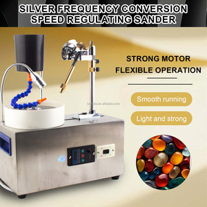 آلة صنع الخرز الحجري من مصنع بوستا، معدات تلميع المجوهرات، أداة تلميع الأحجار الكريمة، طاحونة مسطحة مع ذراع تحكم عادي - Product Image 6