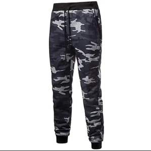 Haute qualité 100% coton hommes solide survêtement grande taille décontracté ensemble-hiver imprimé sweat à capuche pantalons de survêtement pour l'entraînement - Product Image 4