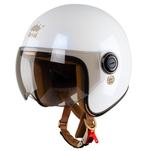 Vietnam Manufacturer's Best Seller Royal M20K Vintage Open Face Helmet High Quality <b>ABS</b> Quick Release DOT Standard New OEM Fully - Product Image 5