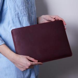 Premium Handmade Durable Genuine Leather Portable <b>Laptop</b> Sleeve Executive <b>Bag</b> <b>for</b> Professionals Work and <b>Travel</b> GLS-0245 - Product Image 4