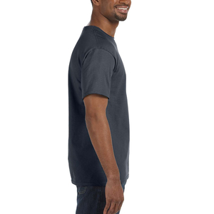 เสื้อยืดผ้าฝ้ายผ้าฝ้ายพอดีตัวผ้าเจอร์ซีย์พิมพ์ลายสำหรับทุกเพศ - Product Image 2