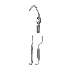 Juego de espéculos Scherback con mango, 5 hojas de acero inoxidable, instrumentos de alta calidad - Product Image 1