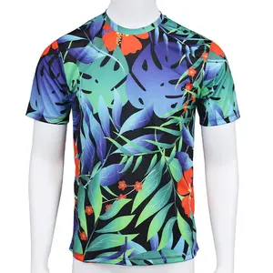 Vêtements décontractés à manches courtes pour hommes, t-shirts de sublimation à vendre