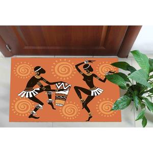 Tapis Femme Africaine, Tapis Femme Noire, Tapis Fille Africaine, Tapis Abstraits, Tapis en Velours - Product Image 1