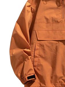 Veste coupe-vent style urbain OEM pour l'hiver, col montant, fermeture pull-over, méthode de tissage non tissé 2026 - Product Image 5