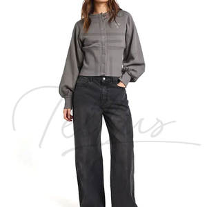 Sweat-shirt unisexe en molleton 100% coton respirant de haute qualité, couleur unie, col rond, décontracté, automne - Product Image 4