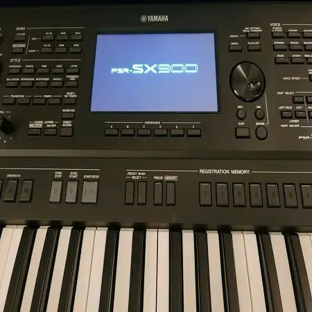 Yamahass PSR SX900 준비 작업 스테이션 Pristine 키보드