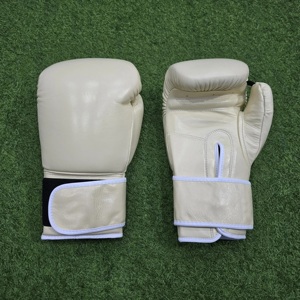Personnalisable 100% meilleure qualité vente chaude gants de boxe en cuir pour la pratique des arts martiaux - Product Image 4
