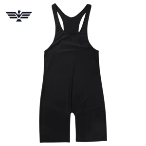 Combinaison de lutte pour homme, sans manches, unie, personnalisée, 2025, légère, respirante, séchage rapide, 220g, premium - Product Image 2