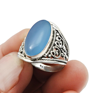 Bague personnalisée en onyx noir naturel, faite à la main, en argent sterling 925, pour femmes, grossiste en bijoux, fabricant indien - Product Image 5