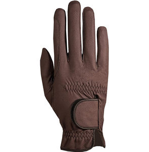Guantes de equitación de cuero de invierno de alta calidad personalizados al por mayor, transpirables, para deportes al aire libre y fitness - Product Image 1