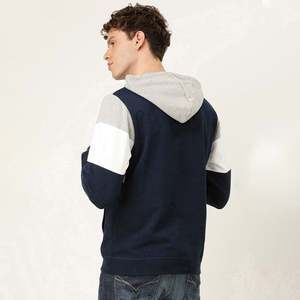 Sweat à capuche uni en coton thermique oversize imprimé de logo en polaire lourd OEM de haute qualité Sweats à capuche personnalisés pour hommes pour l'hiver - Product Image 6
