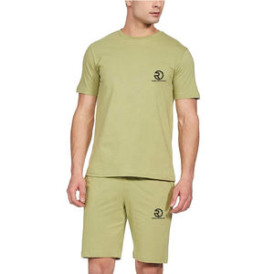 Summer New <b>Men</b> Casual <b>Shorts</b> <b>Sets</b> <b>Short</b> Sleeve T Shirt <b>Shorts</b> <b>Set</b> Custom Clothing 2 Pieces <b>Set</b> - Product Image 2