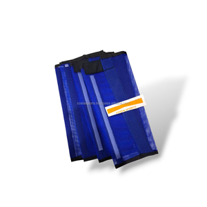 Produit équestre Enveloppes de protection des jambes en maille de cheval avec bande en plastique solide Bottes anti-mouches à prix de gros - Product Image 1