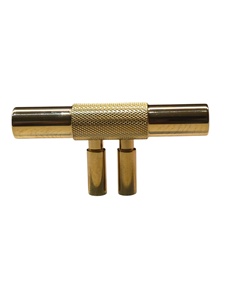 Poignées d'armoire de luxe haut de gamme AGSS03-201CH/3 \ "or PVD SS304 résistant à la corrosion Installation facile pour la maison moderne - Product Image 5