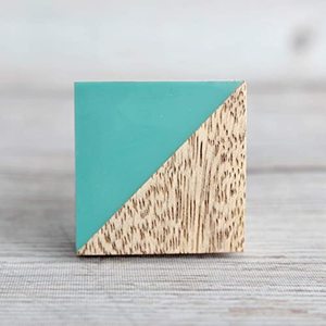 Bouton en résine de bois et poignée de porte de tiroir de commode fait à la main par bouton de placard pour taille personnalisée Offre Spéciale - Product Image 3