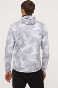 Sweats à capuche zippés personnalisés de couleur camouflage basique pour hommes, sweats à capuche zippés de haute qualité pour hommes - Product Image 4