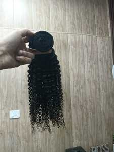 ผมแท้แบบเรมี่  แบบเส้นเดี่ยว  หยิกฟู  สีธรรมชาติ 100% - Product Image 3