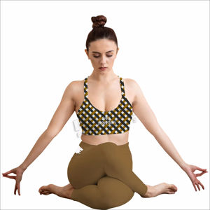 Conjuntos de Yoga de 2 Piezas Ecológicos para Mujer, con Leggings Transpirables y Sujetador Deportivo, para Gimnasio, Running, Yoga y Fitness - Product Image 2