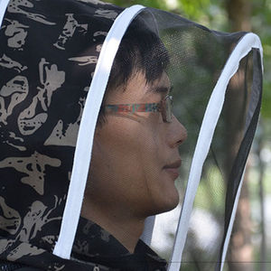 Veste ventilée pour apiculteur avec voile rond, meilleurs accessoires pour apiculteur, veste en maille à trois couches, combinaison d'apiculture de haute qualité - Product Image 6