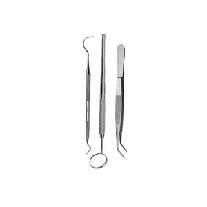 Juego de examen dental definitivo, fuente de alimentación Manual, instrumentos quirúrgicos de alta calidad, incluido el kit de examen con escalador de espejo - Product Image 4