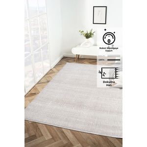 Alfombra Acrílica Tejida Konfor Tavira 1978, Pelo Mediano, Estilo Moderno con Flecos Rectos, Hecha a Máquina - Product Image 3